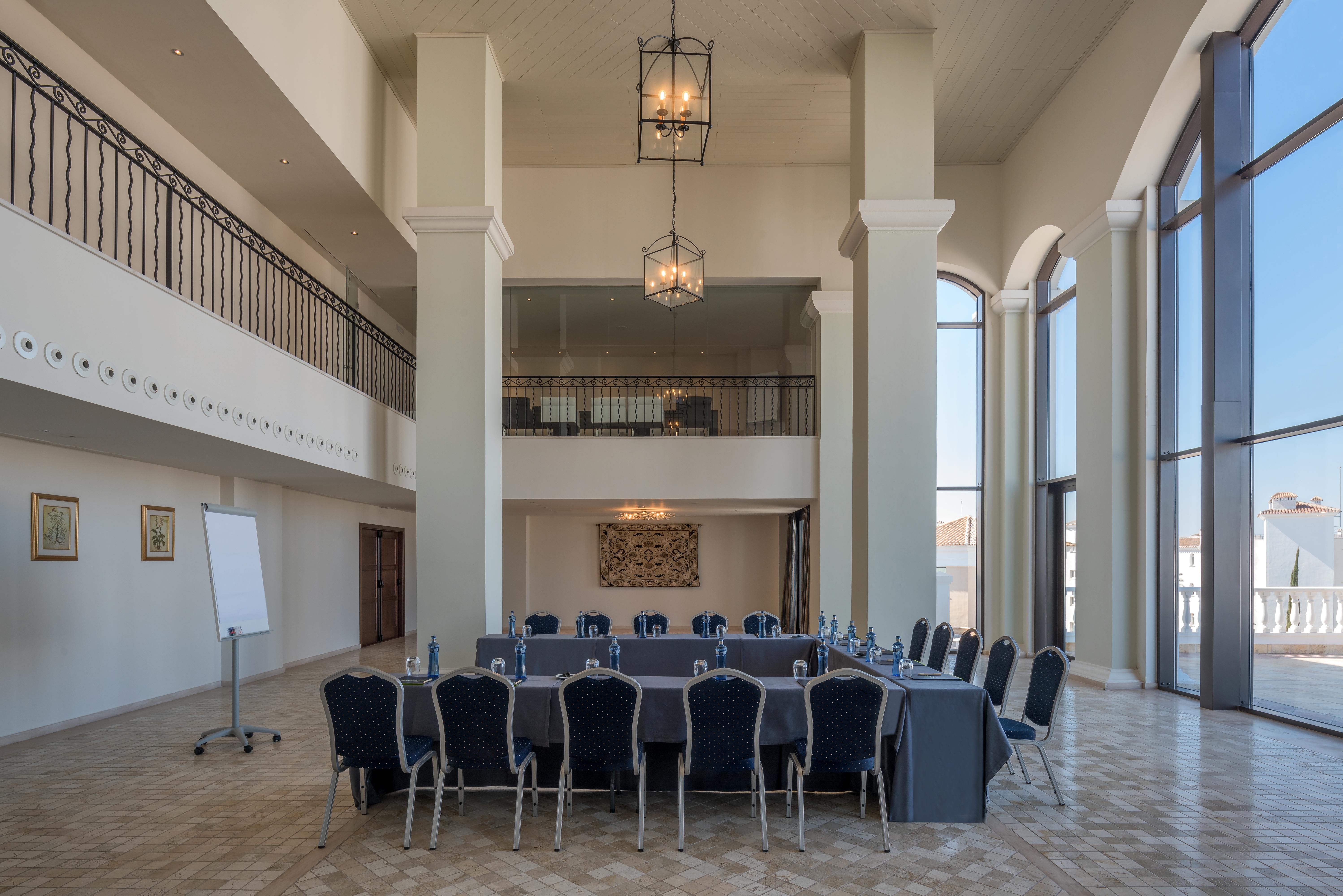 Doubletree By Hilton La Torre Golf Resort Roldan Exterior photo The interior of the conference hall