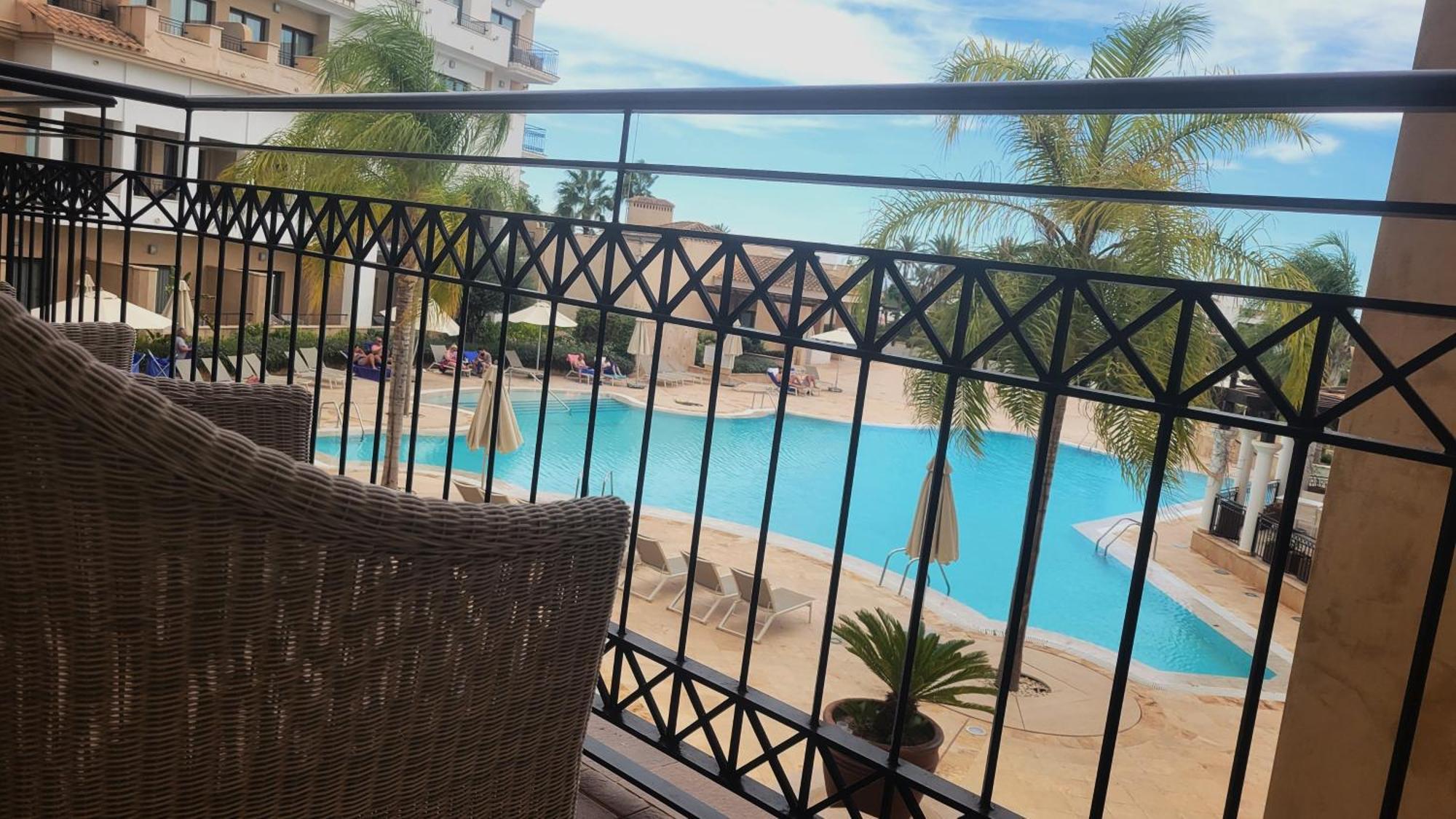 Doubletree By Hilton La Torre Golf Resort Roldan Exterior photo View of the pool at the hotel